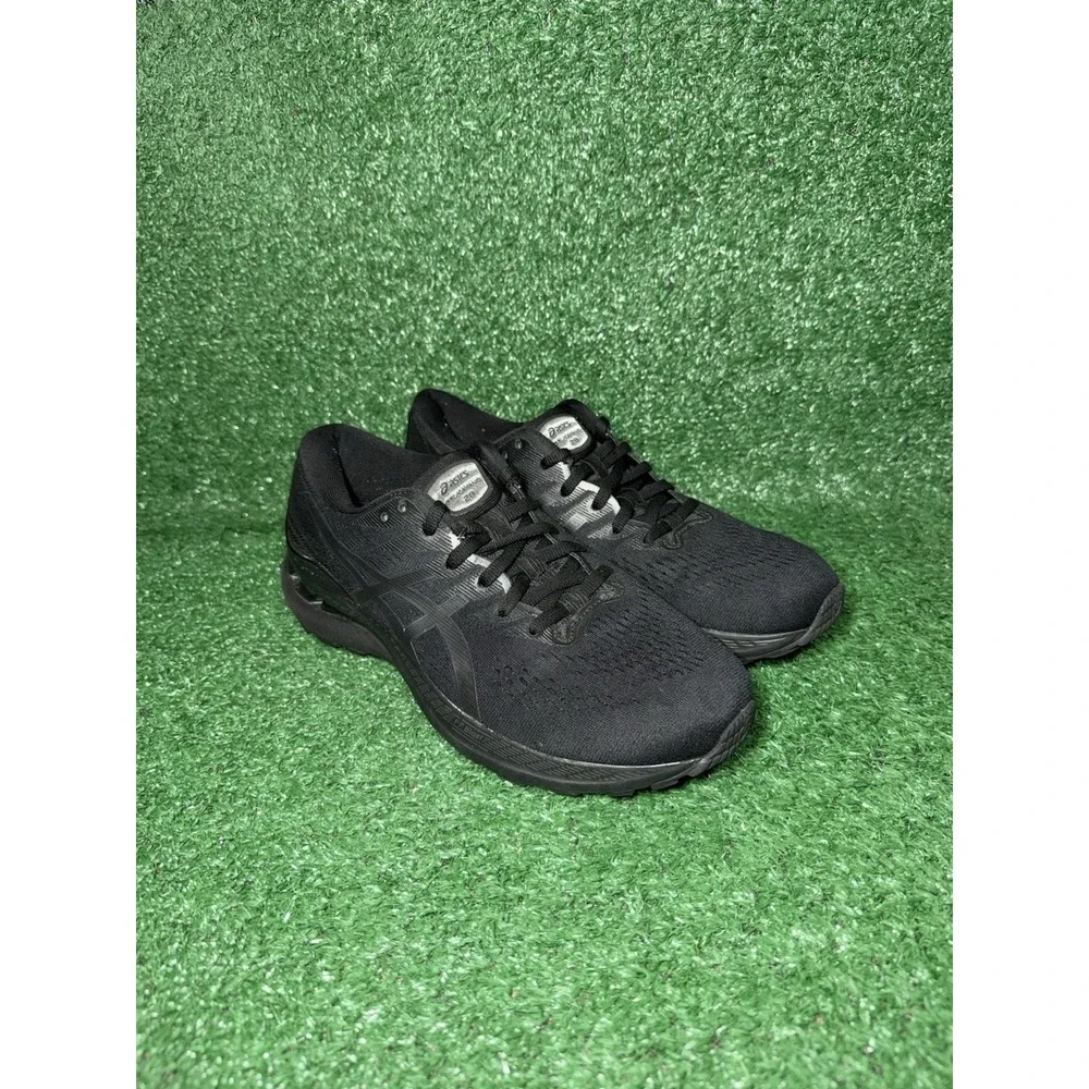 Asics Gel Kayano 28 Womens Size 9.5 Triple Black Running Shoes Athletic Sneakers